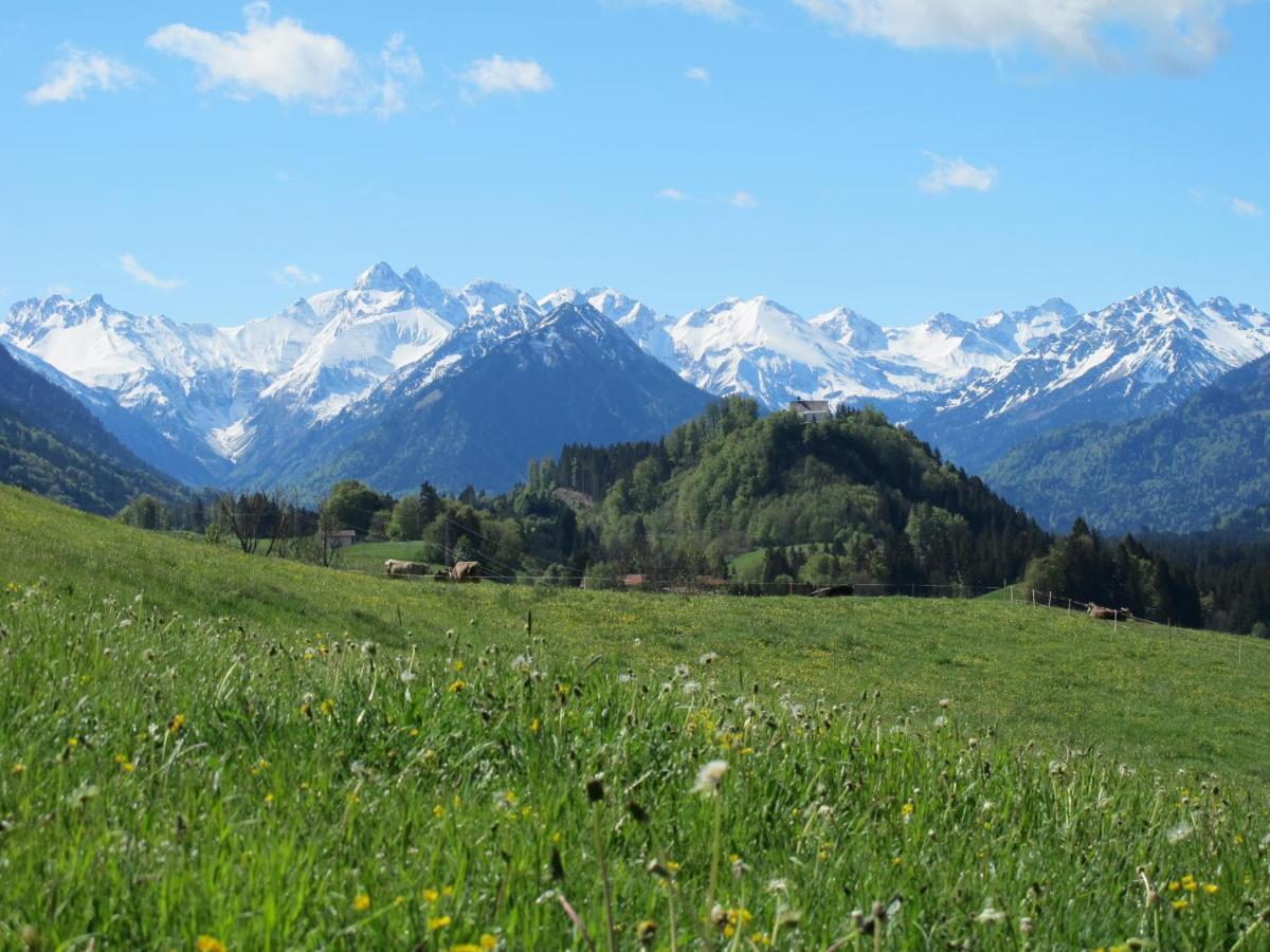 Hornblick Fewo- Ab Mai Freie Fahrt Mit Bergbahnen Oberstdorf Eksteriør billede