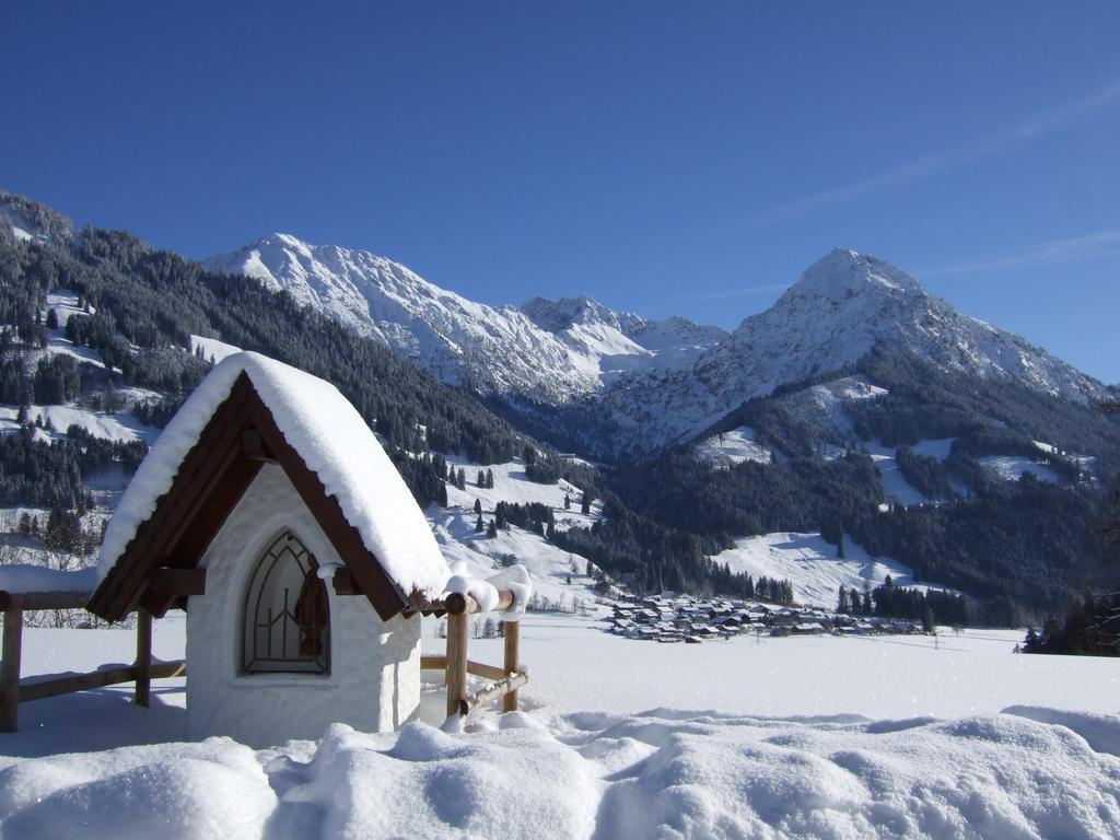 Hornblick Fewo- Ab Mai Freie Fahrt Mit Bergbahnen Oberstdorf Eksteriør billede